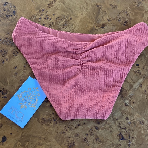 BECCA terracotta x-small Adela hipster Swim Bottom NWT - Picture 4 of 4